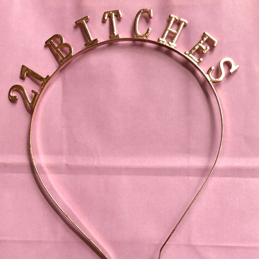 '21 Bitches' Birthday Headband